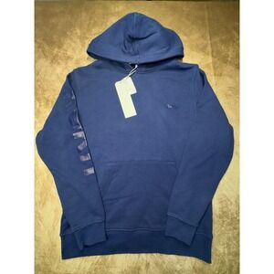 ROKIT Core Extra Thick Hoodie Pullover Sweatshirt Navy Blue Mens Medium  NWT